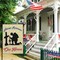 Memorial Day Patriotic Garden Flags for Outside 12x18 Inch 3Ply Double Sided 4th of July Independence Veterans Day Flag Outdoor House Yard Holiday Decorations Sign Flag